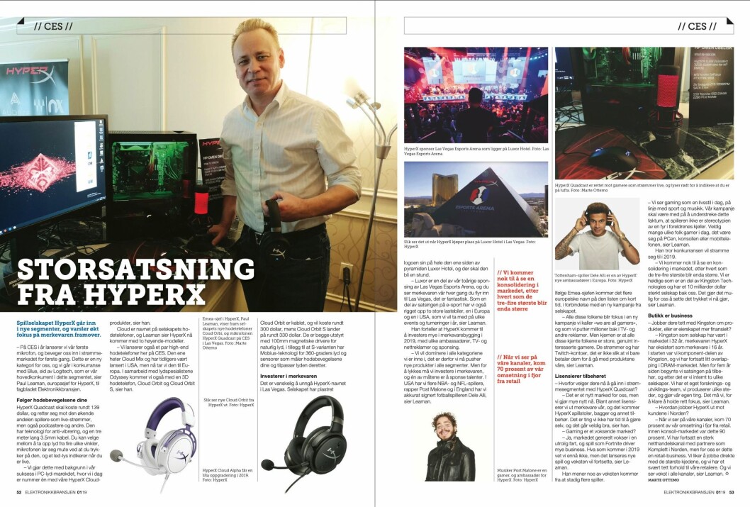 Artikkelen ble første gang publisert i papirutgaven av fagbladet Elektronikkbransjen nr. 1/2019, som ble distribuert 13. februar. <a href="http://www.mypaper.se/html5/customer/248/12363/?page=52" target="_blank" rel="noopener">Her kan du lese artikkelen</a> og bla gjennom digitalutgaven av bladet. Artikkelen ble første gang publisert i papirutgaven av fagbladet Elektronikkbransjen nr. 1/2019, som ble distribuert 13. februar. <a href="http://www.mypaper.se/html5/customer/248/12363/?page=52" target="_blank" rel="noopener">Her kan du lese artikkelen</a> og bla gjennom digitalutgaven av bladet.