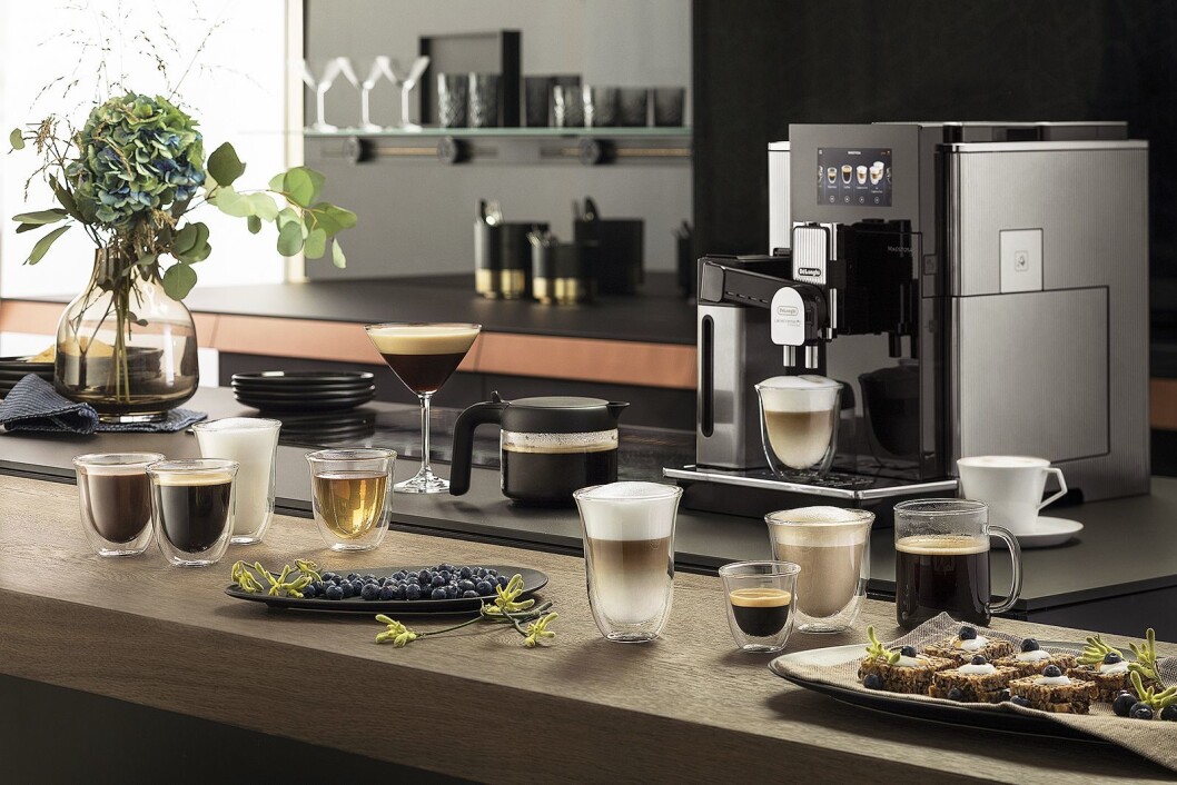 De helautomatiske kaffemaskinene tar en større del av markedet i 2018. Foto: De’Longhi. De helautomatiske kaffemaskinene tar en større del av markedet i 2018. Foto: De’Longhi.