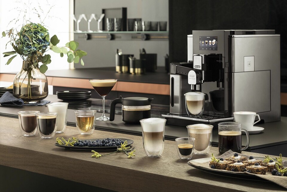 De helautomatiske kaffemaskinene tar en større del av markedet i 2018. Foto: De’Longhi.