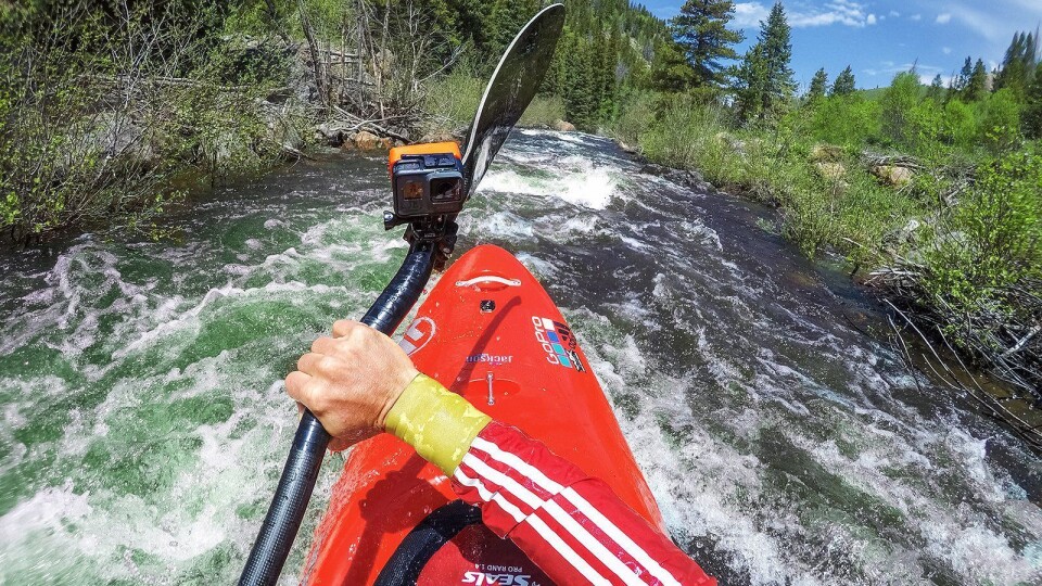 Action-kamera vokser fortsatt, og det ble solgt 45.000 av dem i 2018. Foto: GoPro.