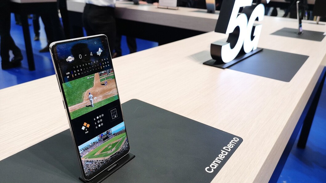 Samsung S10 kommer med støtte for 5G. Foto: Marte Ottemo. Samsung S10 kommer med støtte for 5G. Foto: Marte Ottemo.