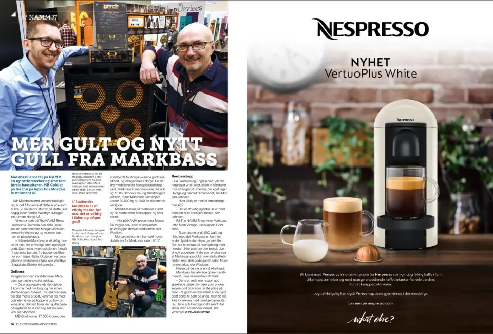Artikkelen ble første gang publisert i papirutgaven av fagbladet Elektronikkbransjen nr. 2/2019, som ble distribuert 10. april. Her kan du lese artikkelen og bla gjennom digitalutgaven av bladet. Du kan lese alle utgaver av bladet digitalt, fra og med nr. 1/1937, på elektronikkbransjen.no/historiskarkiv. Artikkelen ble første gang publisert i papirutgaven av fagbladet Elektronikkbransjen nr. 2/2019, som ble distribuert 10. april. Her kan du lese artikkelen og bla gjennom digitalutgaven av bladet. Du kan lese alle utgaver av bladet digitalt, fra og med nr. 1/1937, på elektronikkbransjen.no/historiskarkiv.