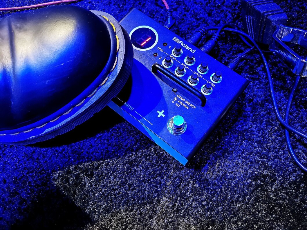 Roland TM-1 triggermodul koster 1.600 kroner. Foto: Stian Sønsteng. Roland TM-1 triggermodul koster 1.600 kroner. Foto: Stian Sønsteng.