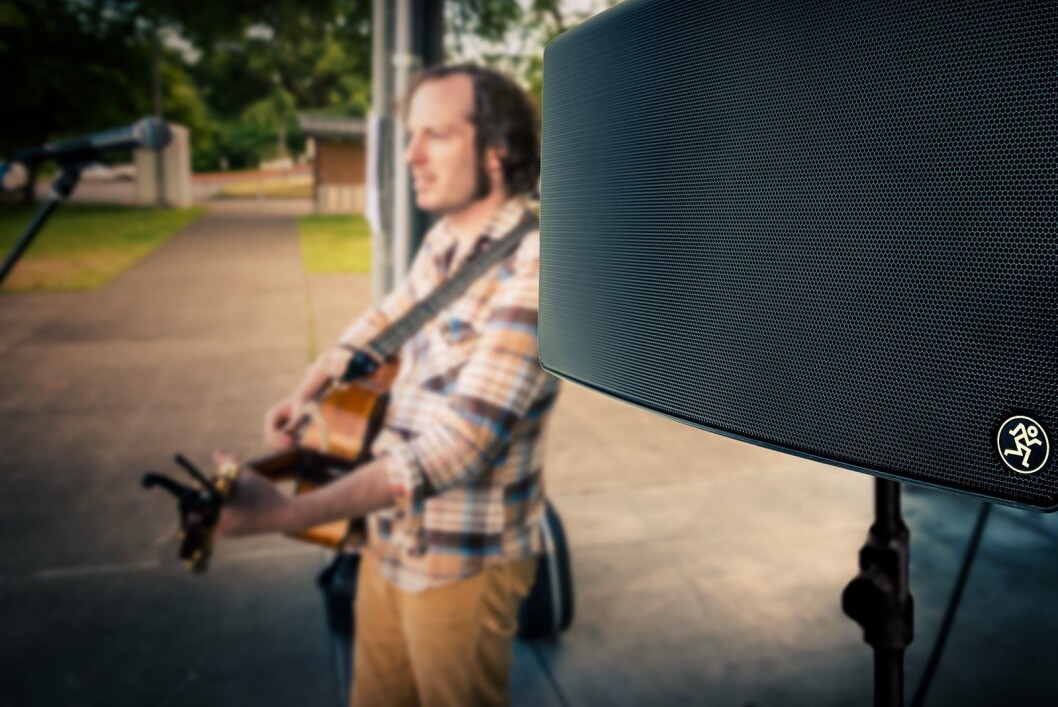 Mackie FreePlay Live er på 150 watt, kan brukes alene eller i par, og har en trekanals mikser i mobilappen. Foto: Mackie Mackie FreePlay Live er på 150 watt, kan brukes alene eller i par, og har en trekanals mikser i mobilappen. Foto: Mackie