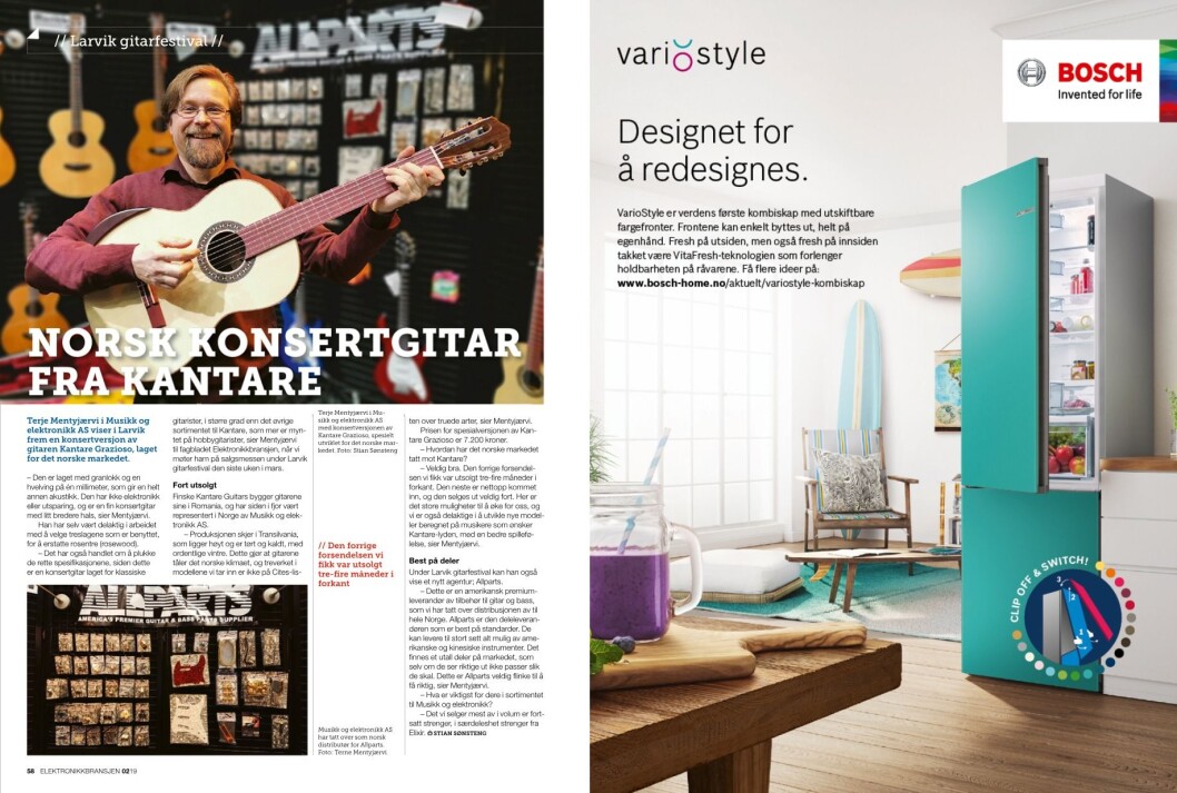 Artikkelen ble første gang publisert i papirutgaven av fagbladet Elektronikkbransjen nr. 2/2019, som ble distribuert 10. april. <a href="http://www.mypaper.se/html5/customer/248/12428/?page=58" target="_blank" rel="noopener">Her kan du lese artikkelen</a> og bla gjennom digitalutgaven av bladet. Du kan lese alle utgaver av bladet digitalt, fra og med nr. 1/1937, på <a href="https://www.elektronikkbransjen.no/historiskarkiv" target="_blank" rel="noopener">elektronikkbransjen.no/historiskarkiv</a>. Artikkelen ble første gang publisert i papirutgaven av fagbladet Elektronikkbransjen nr. 2/2019, som ble distribuert 10. april. <a href="http://www.mypaper.se/html5/customer/248/12428/?page=58" target="_blank" rel="noopener">Her kan du lese artikkelen</a> og bla gjennom digitalutgaven av bladet. Du kan lese alle utgaver av bladet digitalt, fra og med nr. 1/1937, på <a href="https://www.elektronikkbransjen.no/historiskarkiv" target="_blank" rel="noopener">elektronikkbransjen.no/historiskarkiv</a>.