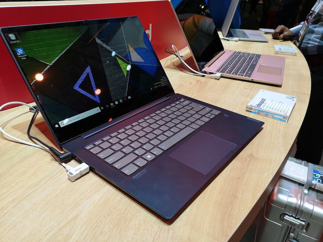 Lenovo kom med en rekke nyheter i sin IdeaPad-serie. Foto: Marte Ottemo. Lenovo kom med en rekke nyheter i sin IdeaPad-serie. Foto: Marte Ottemo.