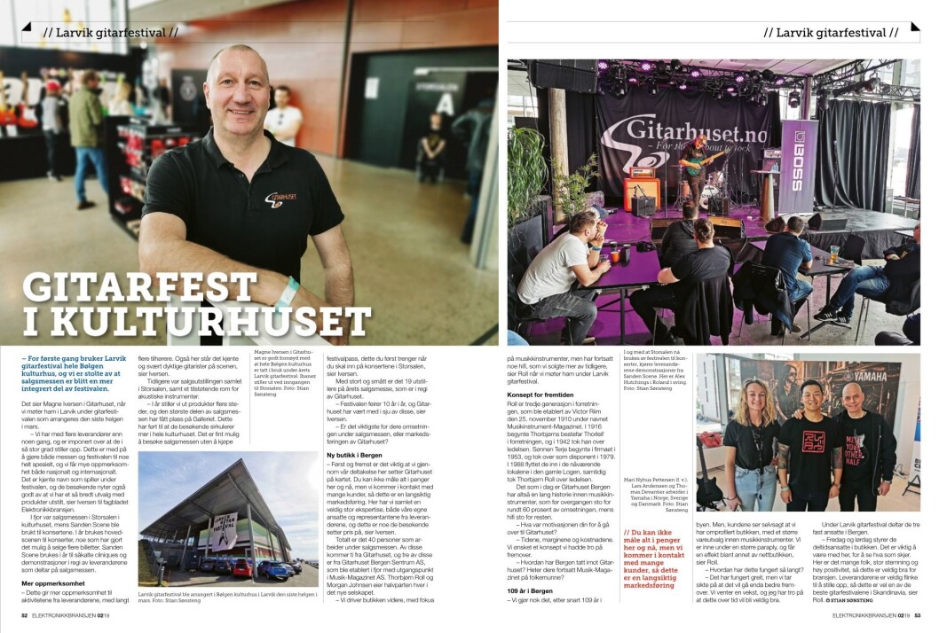 Artikkelen ble første gang publisert i papirutgaven av fagbladet Elektronikkbransjen nr. 2/2019, som ble distribuert 10. april. <a href="http://www.mypaper.se/html5/customer/248/12428/?page=52" target="_blank" rel="noopener">Her kan du lese artikkelen</a> og bla gjennom digitalutgaven av bladet. Du kan lese alle utgaver av bladet digitalt, fra og med nr. 1/1937, på <a href="https://www.elektronikkbransjen.no/historiskarkiv" target="_blank" rel="noopener">elektronikkbransjen.no/historiskarkiv</a>. Artikkelen ble første gang publisert i papirutgaven av fagbladet Elektronikkbransjen nr. 2/2019, som ble distribuert 10. april. <a href="http://www.mypaper.se/html5/customer/248/12428/?page=52" target="_blank" rel="noopener">Her kan du lese artikkelen</a> og bla gjennom digitalutgaven av bladet. Du kan lese alle utgaver av bladet digitalt, fra og med nr. 1/1937, på <a href="https://www.elektronikkbransjen.no/historiskarkiv" target="_blank" rel="noopener">elektronikkbransjen.no/historiskarkiv</a>.