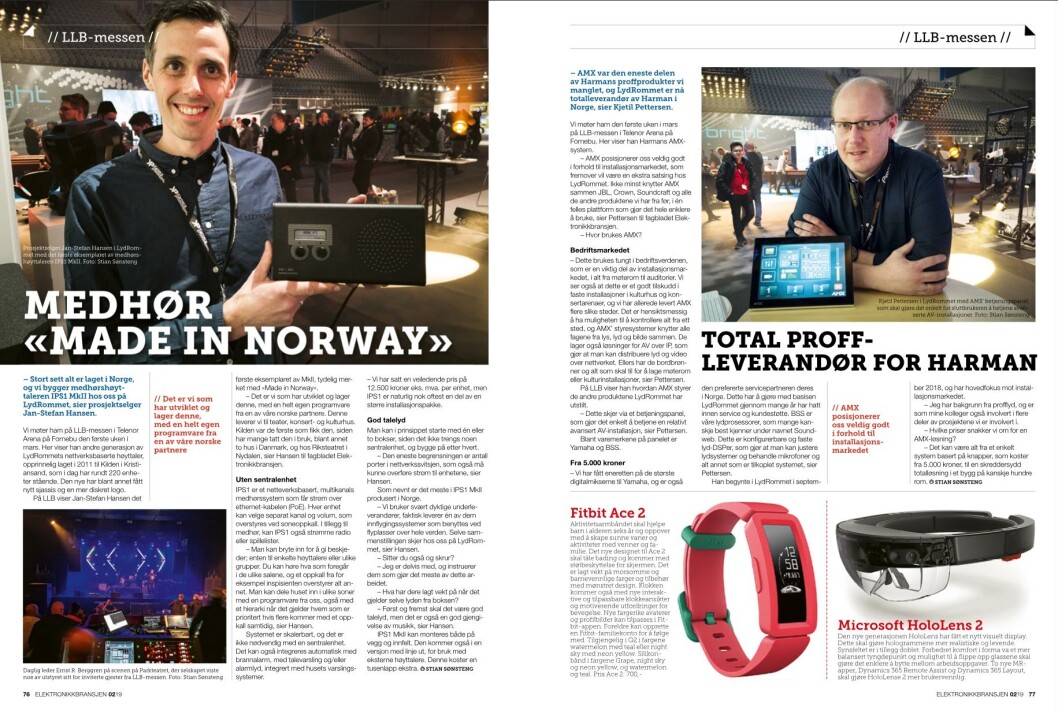 Artikkelen ble første gang publisert i papirutgaven av fagbladet Elektronikkbransjen nr. 2/2019, som ble distribuert 10. april. <a href="http://www.mypaper.se/html5/customer/248/12428/?page=76" target="_blank" rel="noopener">Her kan du lese artikkelen</a> og bla gjennom digitalutgaven av bladet. Du kan lese alle utgaver av bladet digitalt, fra og med nr. 1/1937, på <a href="/Artikkelen ble første gang publisert i papirutgaven av fagbladet Elektronikkbransjen nr. 2/2019, som ble distribuert 10. april. Her kan du lese artikkelen og bla gjennom digitalutgaven av bladet. Du kan lese alle utgaver av bladet digitalt, fra og med nr. 1/1937, på elektronikkbransjen.no/historiskarkiv." target="_blank" rel="noopener">elektronikkbransjen.no/historiskarkiv</a>. Artikkelen ble første gang publisert i papirutgaven av fagbladet Elektronikkbransjen nr. 2/2019, som ble distribuert 10. april. <a href="http://www.mypaper.se/html5/customer/248/12428/?page=76" target="_blank" rel="noopener">Her kan du lese artikkelen</a> og bla gjennom digitalutgaven av bladet. Du kan lese alle utgaver av bladet digitalt, fra og med nr. 1/1937, på <a href="/Artikkelen ble første gang publisert i papirutgaven av fagbladet Elektronikkbransjen nr. 2/2019, som ble distribuert 10. april. Her kan du lese artikkelen og bla gjennom digitalutgaven av bladet. Du kan lese alle utgaver av bladet digitalt, fra og med nr. 1/1937, på elektronikkbransjen.no/historiskarkiv." target="_blank" rel="noopener">elektronikkbransjen.no/historiskarkiv</a>.