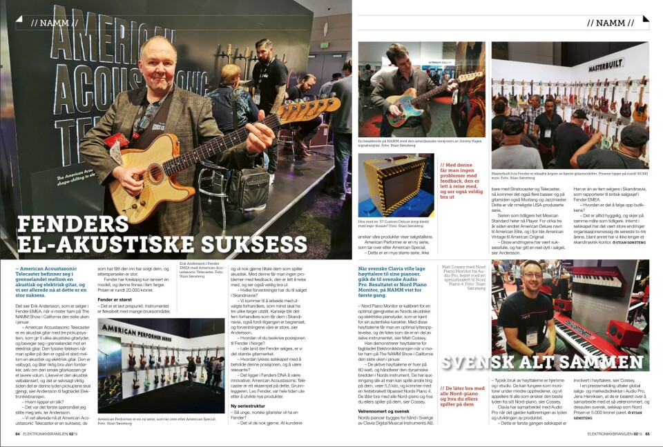 Artikkelen ble første gang publisert i papirutgaven av fagbladet Elektronikkbransjen nr. 2/2019, som ble distribuert 10. april. Her kan du lese artikkelen og bla gjennom digitalutgaven av bladet. Du kan lese alle utgaver av bladet digitalt, fra og med nr. 1/1937, på elektronikkbransjen.no/historiskarkiv.