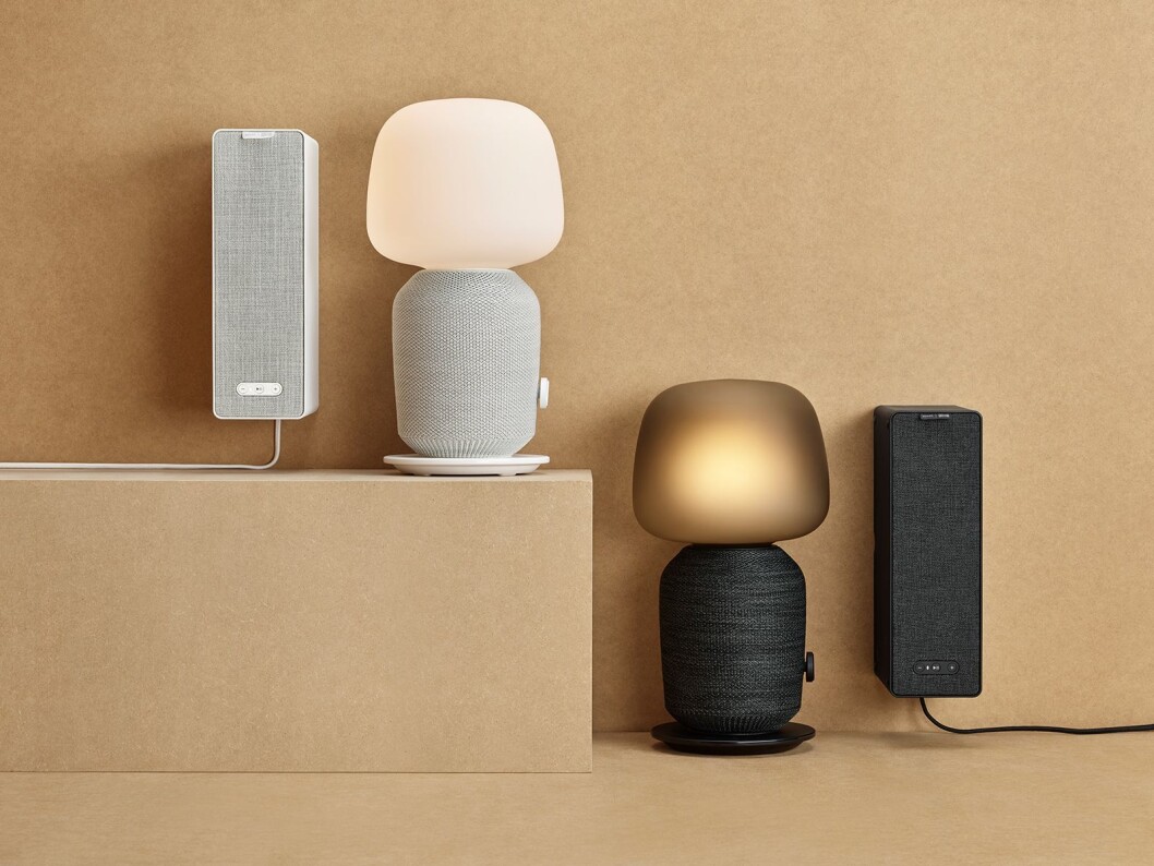 Symfonisk trådløse bokhyllehøyttalere og bordlampehøyttalere selges hos Ikea, og er utviklet i samarbeid med Sonos. Foto: Ikea Symfonisk trådløse bokhyllehøyttalere og bordlampehøyttalere selges hos Ikea, og er utviklet i samarbeid med Sonos. Foto: Ikea
