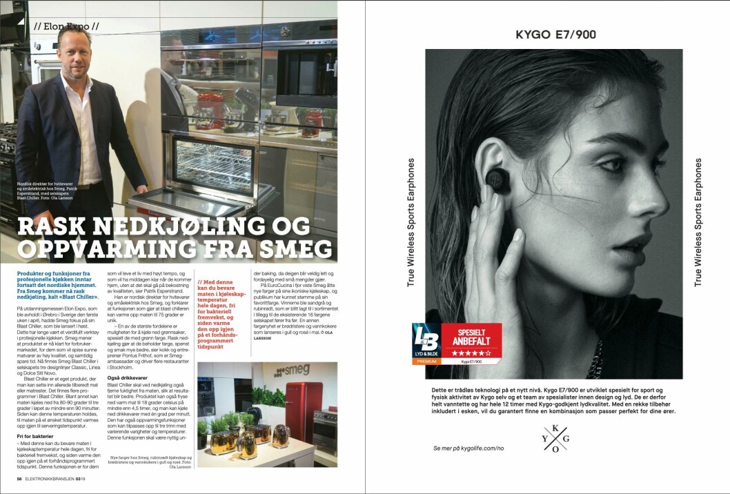 Artikkelen ble første gang publisert i papirutgaven av fagbladet Elektronikkbransjen nr. 3/2019, som ble distribuert 13. juni. <a href="http://www.mypaper.se/html5/customer/248/12536/?page=58" target="_blank" rel="noopener">Her kan du lese artikkelen</a> og bla gjennom digitalutgaven av bladet. Du kan lese alle utgaver av bladet digitalt, fra og med nr. 1/1937, på <a href="https://www.elektronikkbransjen.no/historiskarkiv" target="_blank" rel="noopener">elektronikkbransjen.no/historiskarkiv</a>. Artikkelen ble første gang publisert i papirutgaven av fagbladet Elektronikkbransjen nr. 3/2019, som ble distribuert 13. juni. <a href="http://www.mypaper.se/html5/customer/248/12536/?page=58" target="_blank" rel="noopener">Her kan du lese artikkelen</a> og bla gjennom digitalutgaven av bladet. Du kan lese alle utgaver av bladet digitalt, fra og med nr. 1/1937, på <a href="https://www.elektronikkbransjen.no/historiskarkiv" target="_blank" rel="noopener">elektronikkbransjen.no/historiskarkiv</a>.
