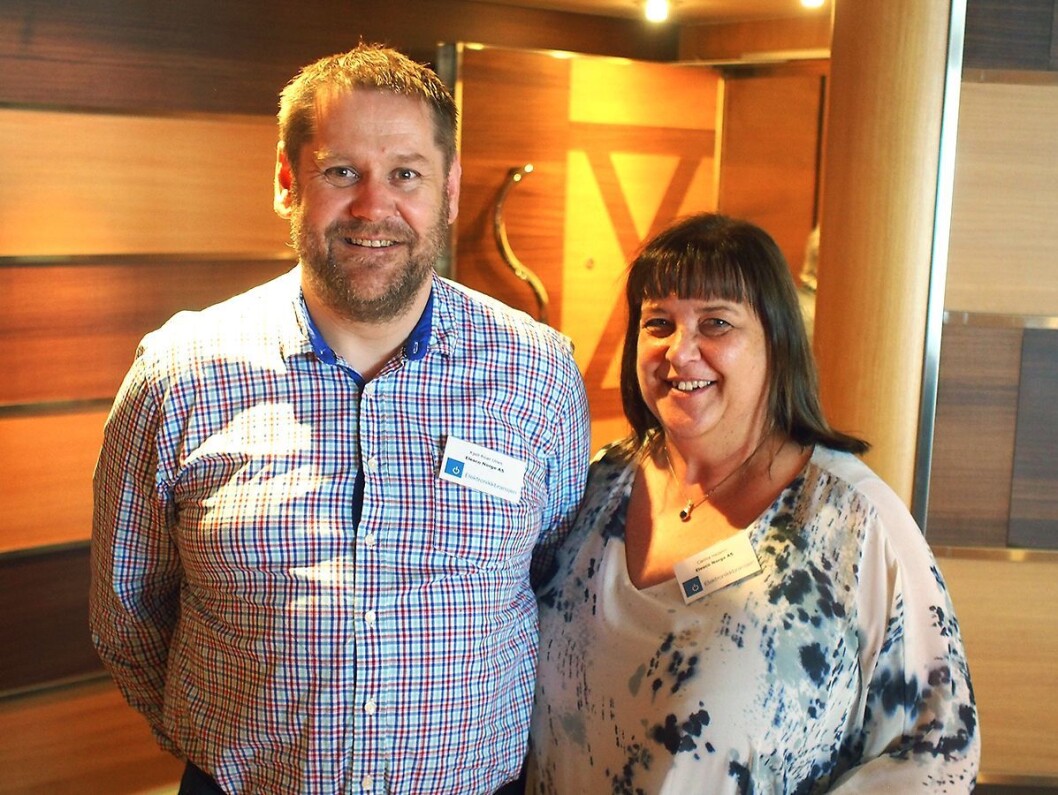 Kjell Roar Unes og Carina Hedelin var to av mange deltakere fra Elesco Norge. Foto: Jan Røsholm. Kjell Roar Unes og Carina Hedelin var to av mange deltakere fra Elesco Norge. Foto: Jan Røsholm.