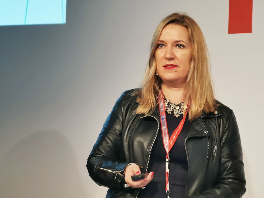 Direktør Maria Rua Aguete i trendanalyse-selskapet IHS Markit. Foto: Stian Sønsteng Direktør Maria Rua Aguete i trendanalyse-selskapet IHS Markit. Foto: Stian Sønsteng