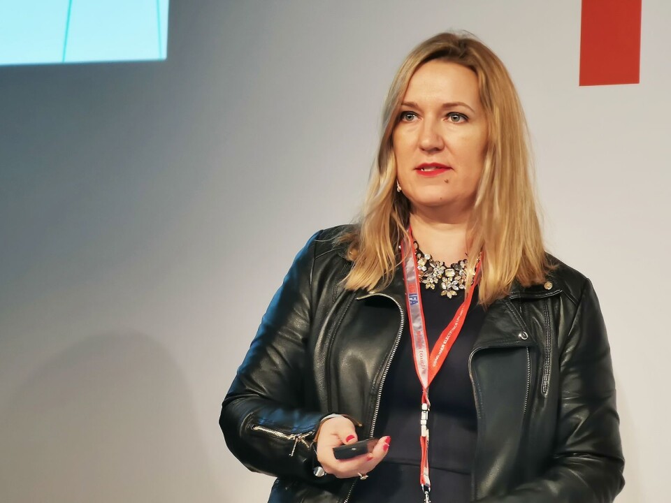 Direktør Maria Rua Aguete i trendanalyse-selskapet IHS Markit. Foto: Stian Sønsteng