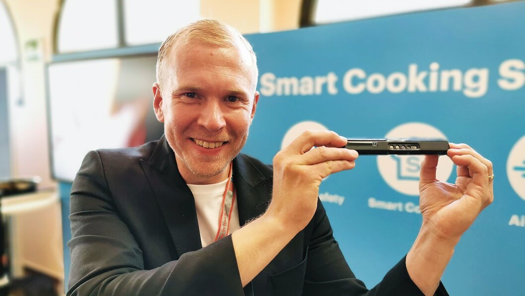 Mikko Reinikainen er grunnlegger av og salgs- og marketingsjef i Safera, som nå lanserer Safera Sense. Foto: Stian Sønsteng Mikko Reinikainen er grunnlegger av og salgs- og marketingsjef i Safera, som nå lanserer Safera Sense. Foto: Stian Sønsteng