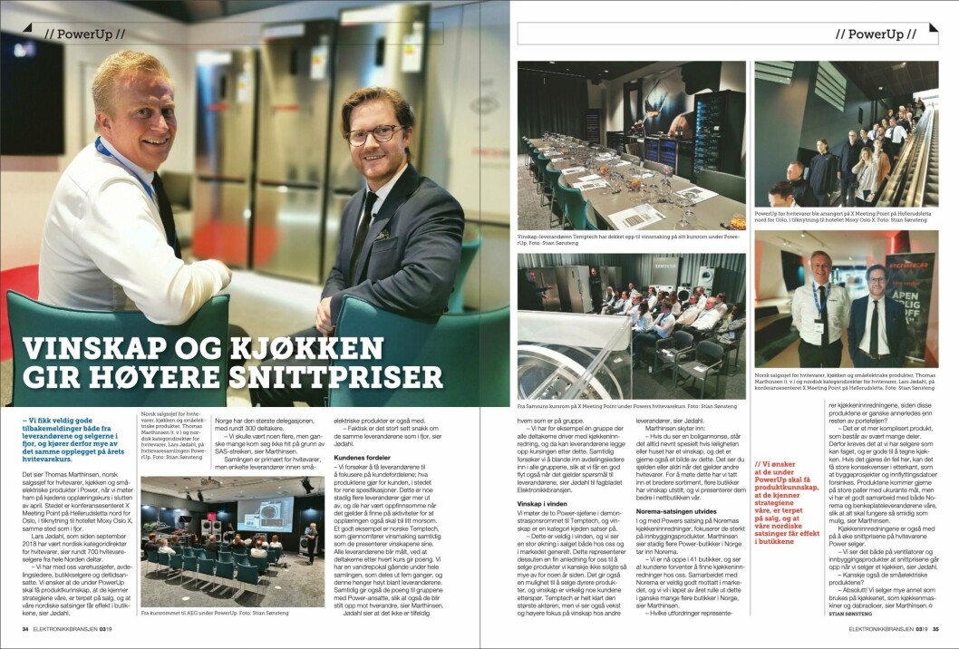 Artikkelen ble første gang publisert i papirutgaven av fagbladet Elektronikkbransjen nr. 3/2019, som ble distribuert 13. juni. <a href="http://www.mypaper.se/html5/customer/248/12536/?page=34" target="_blank" rel="noopener">Her kan du lese artikkelen</a> og bla gjennom digitalutgaven av bladet. Du kan lese alle utgaver av bladet digitalt, fra og med nr. 1/1937, på <a href="https://www.elektronikkbransjen.no/historiskarkiv" target="_blank" rel="noopener">elektronikkbransjen.no/historiskarkiv</a>. Artikkelen ble første gang publisert i papirutgaven av fagbladet Elektronikkbransjen nr. 3/2019, som ble distribuert 13. juni. <a href="http://www.mypaper.se/html5/customer/248/12536/?page=34" target="_blank" rel="noopener">Her kan du lese artikkelen</a> og bla gjennom digitalutgaven av bladet. Du kan lese alle utgaver av bladet digitalt, fra og med nr. 1/1937, på <a href="https://www.elektronikkbransjen.no/historiskarkiv" target="_blank" rel="noopener">elektronikkbransjen.no/historiskarkiv</a>.