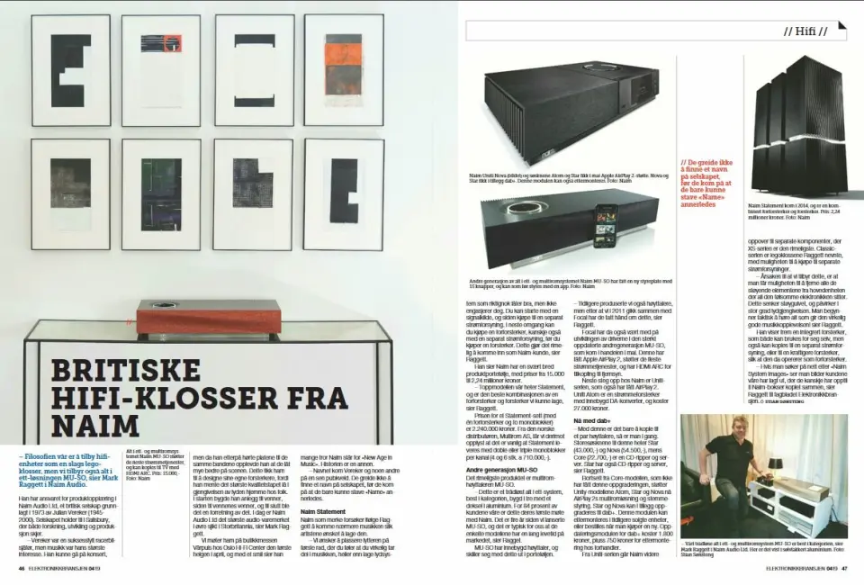 Artikkelen ble første gang publisert i papirutgaven av fagbladet Elektronikkbransjen nr. 4/2019, som ble distribuert 28. august. Her kan du lese artikkelen og bla gjennom digitalutgaven av bladet. Du kan lese alle utgaver av bladet digitalt, fra og med nr. 1/1937, på elektronikkbransjen.no/historiskarkiv. Artikkelen ble første gang publisert i papirutgaven av fagbladet Elektronikkbransjen nr. 4/2019, som ble distribuert 28. august. Her kan du lese artikkelen og bla gjennom digitalutgaven av bladet. Du kan lese alle utgaver av bladet digitalt, fra og med nr. 1/1937, på elektronikkbransjen.no/historiskarkiv.
