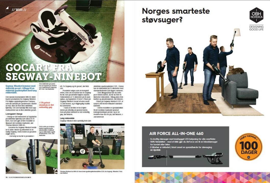 Artikkelen ble første gang publisert i papirutgaven av fagbladet Elektronikkbransjen nr. 4/2019, som ble distribuert 28. august. <a href="http://www.mypaper.se/html5/customer/248/12568/?page=76" target="_blank" rel="noopener">Her kan du lese artikkelen</a> og bla gjennom digitalutgaven av bladet. Du kan lese alle utgaver av bladet digitalt, fra og med nr. 1/1937, på <a href="https://www.elektronikkbransjen.no/historiskarkiv" target="_blank" rel="noopener">elektronikkbransjen.no/historiskarkiv</a>. Artikkelen ble første gang publisert i papirutgaven av fagbladet Elektronikkbransjen nr. 4/2019, som ble distribuert 28. august. <a href="http://www.mypaper.se/html5/customer/248/12568/?page=76" target="_blank" rel="noopener">Her kan du lese artikkelen</a> og bla gjennom digitalutgaven av bladet. Du kan lese alle utgaver av bladet digitalt, fra og med nr. 1/1937, på <a href="https://www.elektronikkbransjen.no/historiskarkiv" target="_blank" rel="noopener">elektronikkbransjen.no/historiskarkiv</a>.