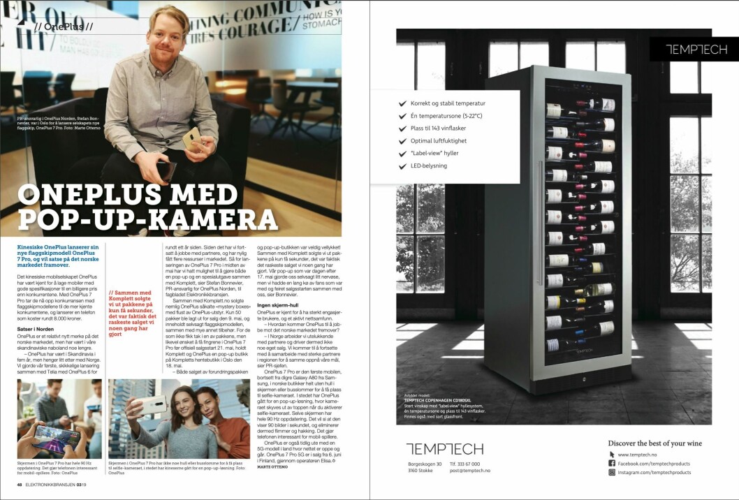 Artikkelen ble første gang publisert i papirutgaven av fagbladet Elektronikkbransjen nr. 3/2019, som ble distribuert 13. juni. <a href="http://www.mypaper.se/html5/customer/248/12536/?page=48" target="_blank" rel="noopener">Her kan du lese artikkelen</a> og bla gjennom digitalutgaven av bladet. Du kan lese alle utgaver av bladet digitalt, fra og med nr. 1/1937, på <a href="https://www.elektronikkbransjen.no/historiskarkiv" target="_blank" rel="noopener">elektronikkbransjen.no/historiskarkiv</a>. Artikkelen ble første gang publisert i papirutgaven av fagbladet Elektronikkbransjen nr. 3/2019, som ble distribuert 13. juni. <a href="http://www.mypaper.se/html5/customer/248/12536/?page=48" target="_blank" rel="noopener">Her kan du lese artikkelen</a> og bla gjennom digitalutgaven av bladet. Du kan lese alle utgaver av bladet digitalt, fra og med nr. 1/1937, på <a href="https://www.elektronikkbransjen.no/historiskarkiv" target="_blank" rel="noopener">elektronikkbransjen.no/historiskarkiv</a>.