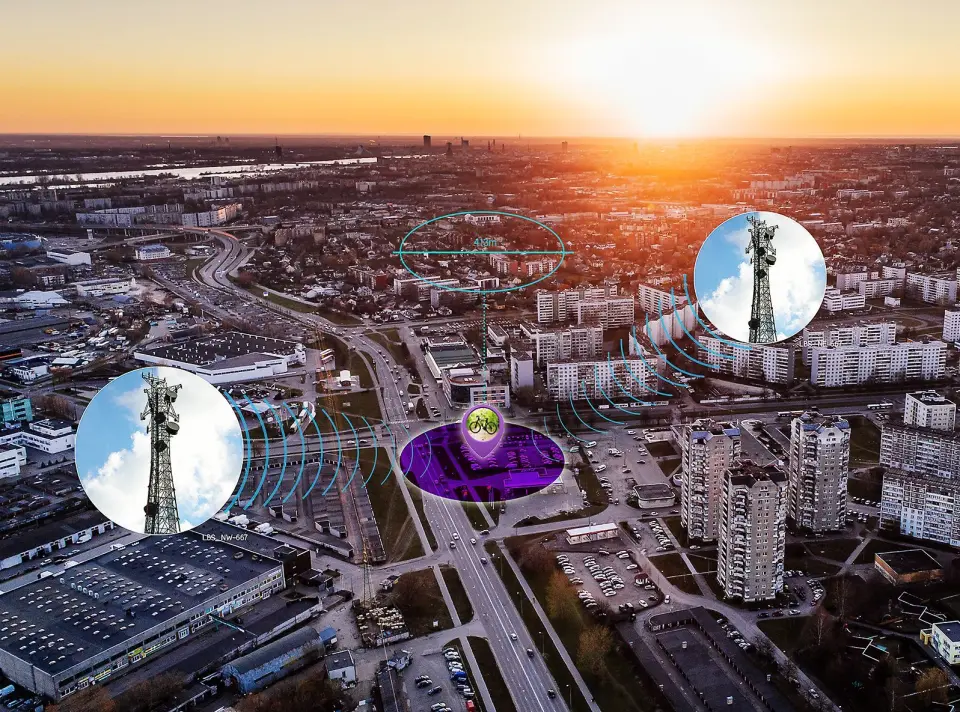 Hvis enheten ikke har kontakt med GPS eller wifi, brukes mobilnettet (LBS) til å lokalisere Tail its enheter. Foto: Tail it. Hvis enheten ikke har kontakt med GPS eller wifi, brukes mobilnettet (LBS) til å lokalisere Tail its enheter. Foto: Tail it.