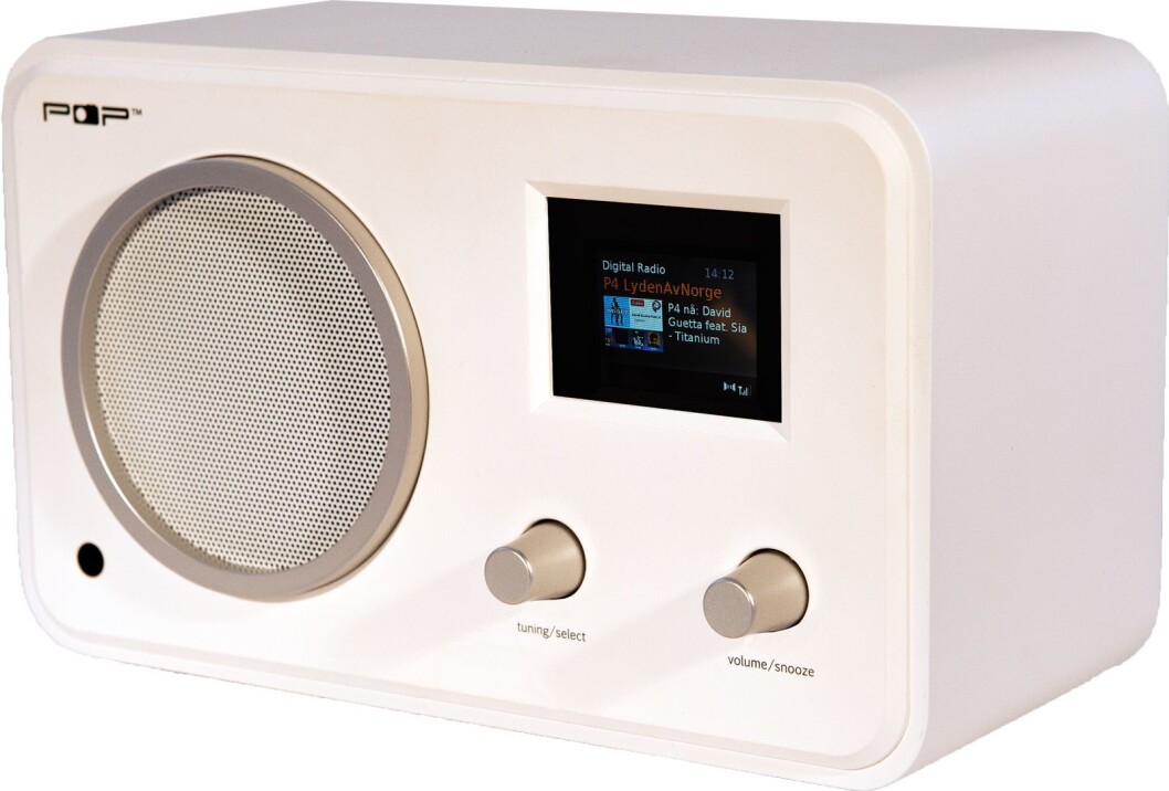 POPworldradio er den samme som POPradio, men med internettradio, Spotify Connect, APP-kontroll og multiromfunksjon i tillegg. Pris: 2.000,-. POPworldradio er den samme som POPradio, men med internettradio, Spotify Connect, APP-kontroll og multiromfunksjon i tillegg. Pris: 2.000,-.