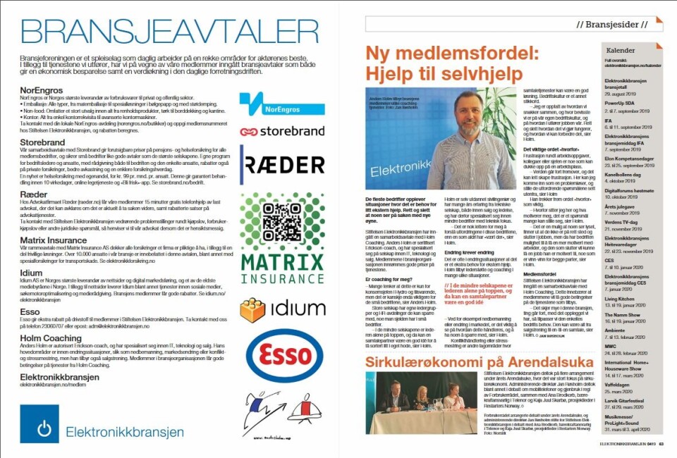 Artikkelen ble første gang publisert i papirutgaven av fagbladet Elektronikkbransjen nr. 4/2019, som ble distribuert 28. august. Her kan du lese artikkelen og bla gjennom digitalutgaven av bladet. Du kan lese alle utgaver av bladet digitalt, fra og med nr. 1/1937, på elektronikkbransjen.no/historiskarkiv.