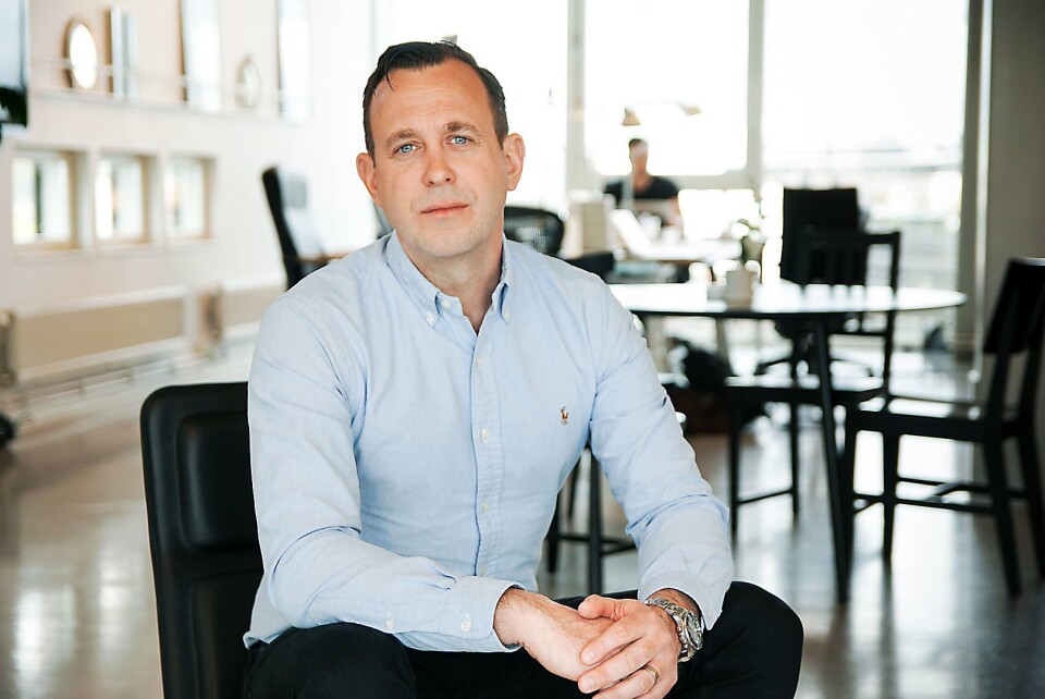 Tobias Lindh er sjef for Adyen i Norden og Baltikum. Foto: Adyen.