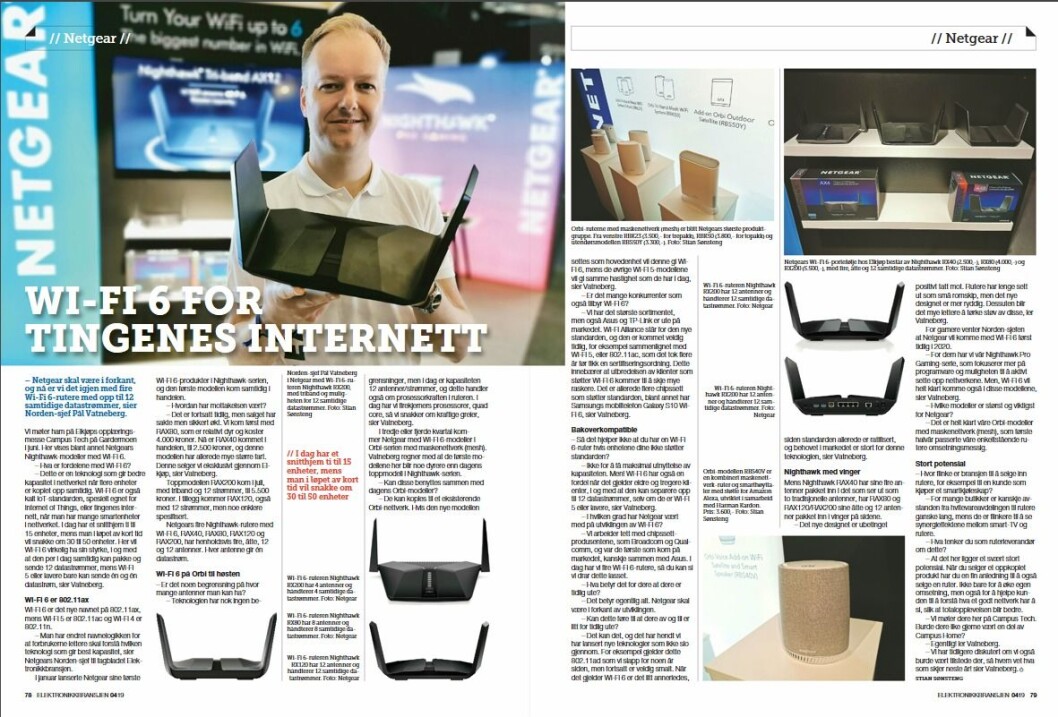 Artikkelen ble første gang publisert i papirutgaven av fagbladet Elektronikkbransjen nr. 4/2019, som ble distribuert 28. august. <a href="http://www.mypaper.se/html5/customer/248/12568/?page=78" target="_blank" rel="noopener">Her kan du lese artikkelen</a> og bla gjennom digitalutgaven av bladet. Du kan lese alle utgaver av bladet digitalt, fra og med nr. 1/1937, på <a href="https://www.elektronikkbransjen.no/historiskarkiv" target="_blank" rel="noopener">elektronikkbransjen.no/historiskarkiv</a>. Artikkelen ble første gang publisert i papirutgaven av fagbladet Elektronikkbransjen nr. 4/2019, som ble distribuert 28. august. <a href="http://www.mypaper.se/html5/customer/248/12568/?page=78" target="_blank" rel="noopener">Her kan du lese artikkelen</a> og bla gjennom digitalutgaven av bladet. Du kan lese alle utgaver av bladet digitalt, fra og med nr. 1/1937, på <a href="https://www.elektronikkbransjen.no/historiskarkiv" target="_blank" rel="noopener">elektronikkbransjen.no/historiskarkiv</a>.