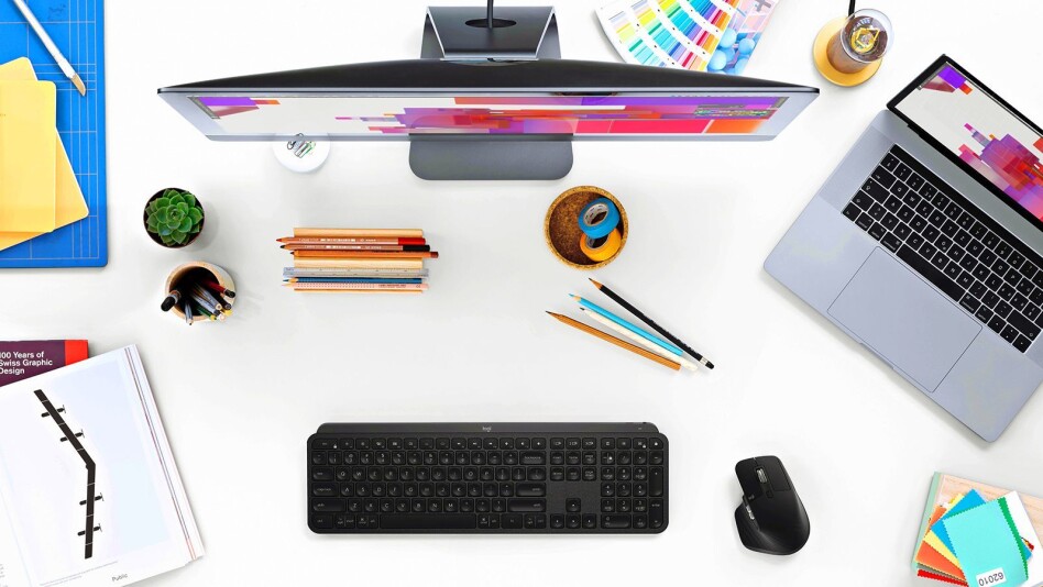 Logitech MX Master 3 og MX Keys