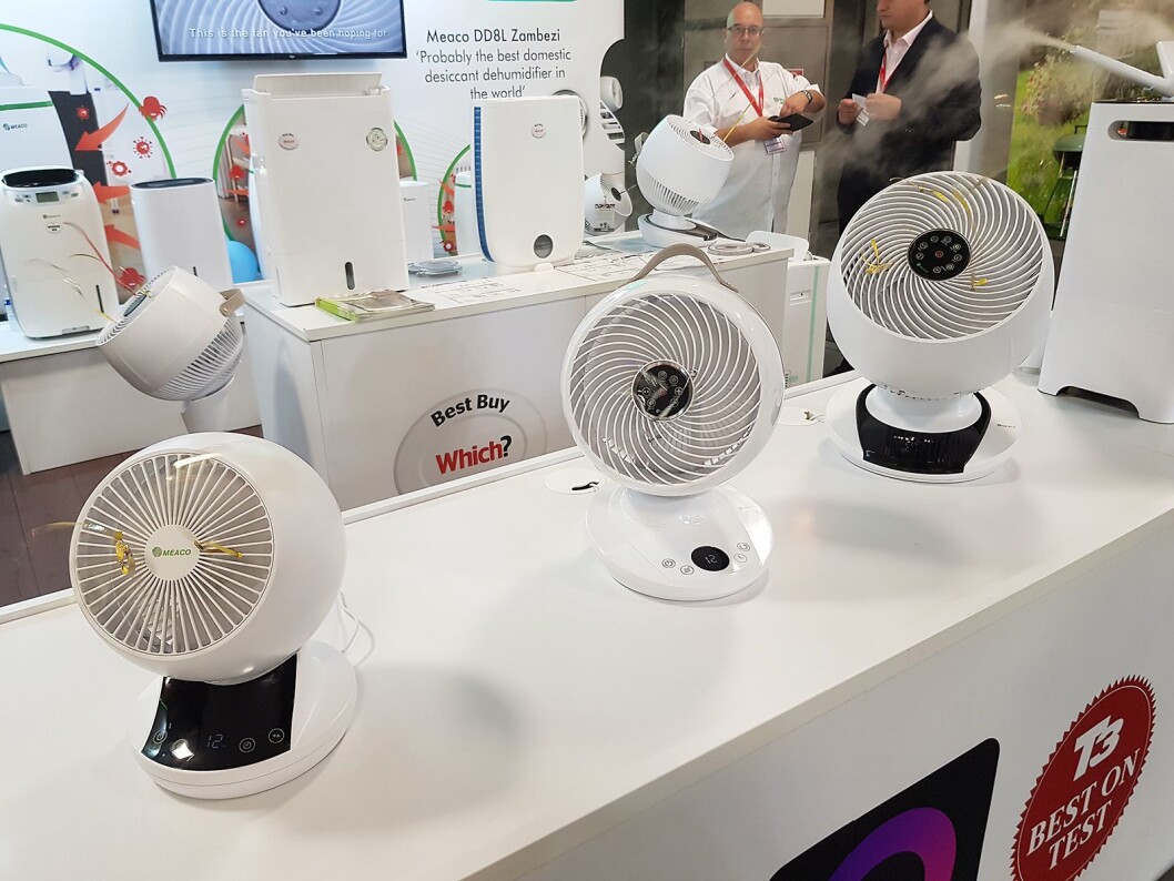 Meaco Cool 8000 er en mobil aircondition som slipper overskuddsvarmen ut av huset. Foto: Jan Røsholm. Meaco Cool 8000 er en mobil aircondition som slipper overskuddsvarmen ut av huset. Foto: Jan Røsholm.