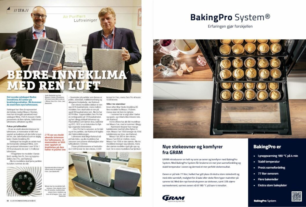 Artikkelen ble første gang publisert i papirutgaven av fagbladet Elektronikkbransjen nr. 5/2019, som ble distribuert 9. oktober. <a href="http://www.mypaper.se/html5/customer/248/12614/?page=56" target="_blank" rel="noopener">Her kan du lese artikkelen</a> og bla gjennom digitalutgaven av bladet. Du kan lese alle utgaver av bladet digitalt, fra og med nr. 1/1937, på <a href="https://www.elektronikkbransjen.no/historiskarkiv" target="_blank" rel="noopener">elektronikkbransjen.no/historiskarkiv</a>. Artikkelen ble første gang publisert i papirutgaven av fagbladet Elektronikkbransjen nr. 5/2019, som ble distribuert 9. oktober. <a href="http://www.mypaper.se/html5/customer/248/12614/?page=56" target="_blank" rel="noopener">Her kan du lese artikkelen</a> og bla gjennom digitalutgaven av bladet. Du kan lese alle utgaver av bladet digitalt, fra og med nr. 1/1937, på <a href="https://www.elektronikkbransjen.no/historiskarkiv" target="_blank" rel="noopener">elektronikkbransjen.no/historiskarkiv</a>.