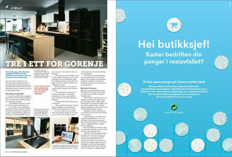 Artikkelen ble første gang publisert i papirutgaven av fagbladet Elektronikkbransjen nr. 5/2019, som ble distribuert 9. oktober. Her kan du lese artikkelen og bla gjennom digitalutgaven av bladet. Du kan lese alle utgaver av bladet digitalt, fra og med nr. 1/1937, på elektronikkbransjen.no/historiskarkiv. Artikkelen ble første gang publisert i papirutgaven av fagbladet Elektronikkbransjen nr. 5/2019, som ble distribuert 9. oktober. Her kan du lese artikkelen og bla gjennom digitalutgaven av bladet. Du kan lese alle utgaver av bladet digitalt, fra og med nr. 1/1937, på elektronikkbransjen.no/historiskarkiv.