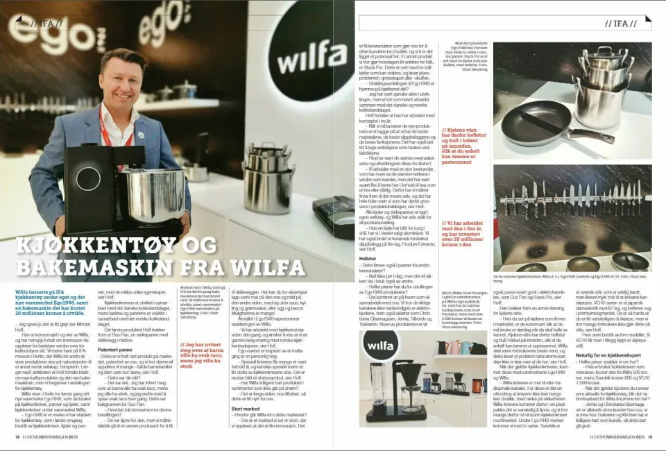 Artikkelen ble første gang publisert i papirutgaven av fagbladet Elektronikkbransjen nr. 5/2019, som ble distribuert 9. oktober. Her kan du lese artikkelen og bla gjennom digitalutgaven av bladet. Du kan lese alle utgaver av bladet digitalt, fra og med nr. 1/1937, på elektronikkbransjen.no/historiskarkiv. Artikkelen ble første gang publisert i papirutgaven av fagbladet Elektronikkbransjen nr. 5/2019, som ble distribuert 9. oktober. Her kan du lese artikkelen og bla gjennom digitalutgaven av bladet. Du kan lese alle utgaver av bladet digitalt, fra og med nr. 1/1937, på elektronikkbransjen.no/historiskarkiv.