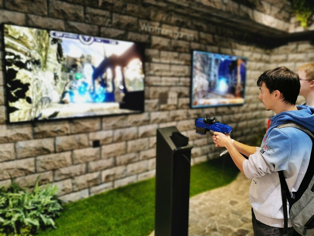 Samsungs TVer fra RU8005 og oppover, samt alle qled-modeller, støtter FreeSync som gir en responstid på 6,4 millisekunder. Foto: Stian Sønsteng. Samsungs TVer fra RU8005 og oppover, samt alle qled-modeller, støtter FreeSync som gir en responstid på 6,4 millisekunder. Foto: Stian Sønsteng.