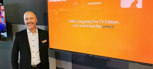 GRUNDIG FØRST MED INNEBYGD FIRE TV