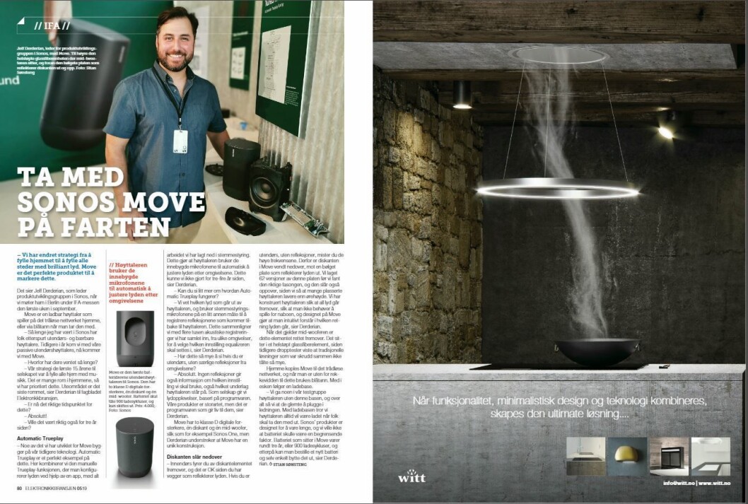 Artikkelen ble første gang publisert i papirutgaven av fagbladet Elektronikkbransjen nr. 5/2019, som ble distribuert 9. oktober. <a href="http://www.mypaper.se/html5/customer/248/12614/?page=80" target="_blank" rel="noopener">Her kan du lese artikkelen</a> og bla gjennom digitalutgaven av bladet. Du kan lese alle utgaver av bladet digitalt, fra og med nr. 1/1937, på <a href="https://www.elektronikkbransjen.no/historiskarkiv" target="_blank" rel="noopener">elektronikkbransjen.no/historiskarkiv</a>. Artikkelen ble første gang publisert i papirutgaven av fagbladet Elektronikkbransjen nr. 5/2019, som ble distribuert 9. oktober. <a href="http://www.mypaper.se/html5/customer/248/12614/?page=80" target="_blank" rel="noopener">Her kan du lese artikkelen</a> og bla gjennom digitalutgaven av bladet. Du kan lese alle utgaver av bladet digitalt, fra og med nr. 1/1937, på <a href="https://www.elektronikkbransjen.no/historiskarkiv" target="_blank" rel="noopener">elektronikkbransjen.no/historiskarkiv</a>.