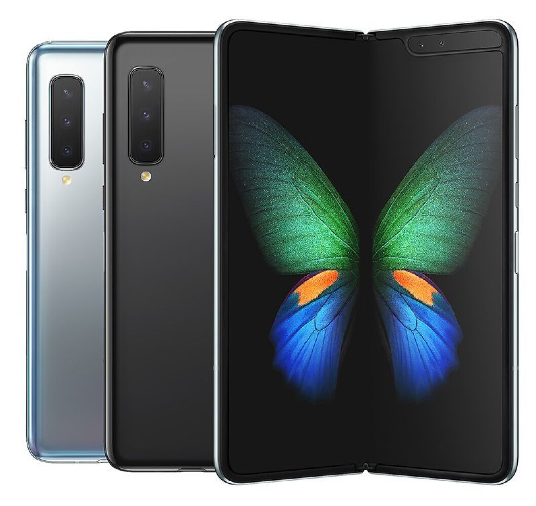 Samsung Galaxy Fold. Pris: 21.000,- Foto: Samsung. Samsung Galaxy Fold. Pris: 21.000,- Foto: Samsung.