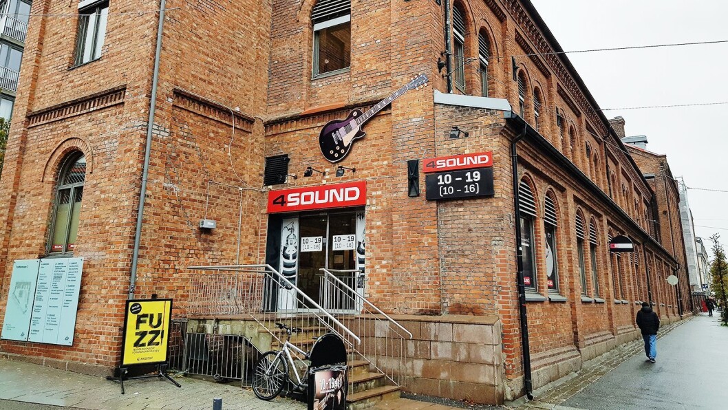 4Sounds butikk på Schous plass i Oslo. Foto: Jan Røsholm 4Sounds butikk på Schous plass i Oslo. Foto: Jan Røsholm
