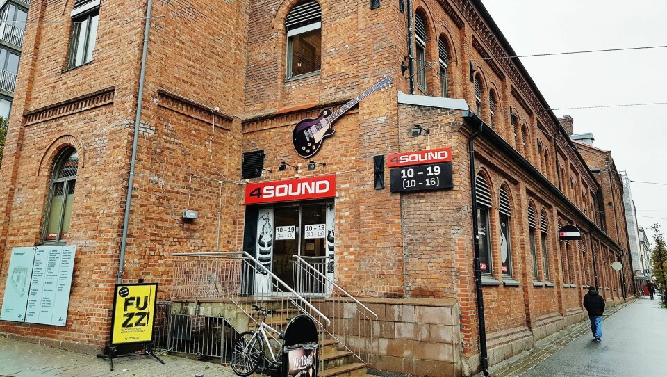 4Sound-butikken på Schous plass i Oslo åpner igjen i morgen. Foto: Jan Røsholm
