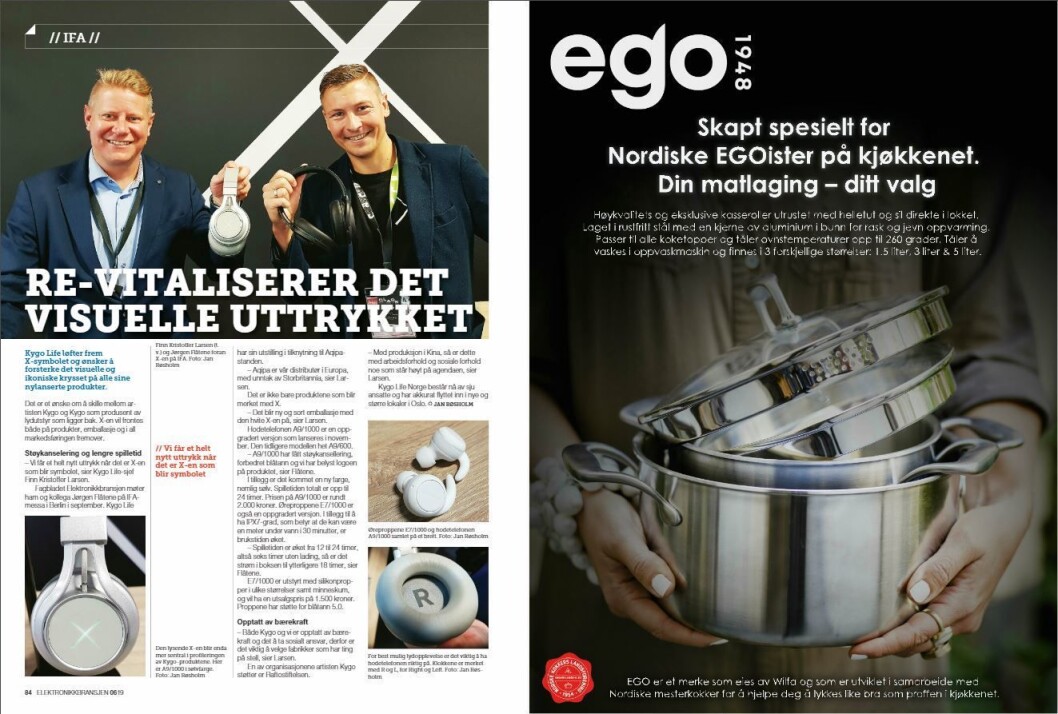 Artikkelen ble første gang publisert i papirutgaven av fagbladet Elektronikkbransjen nr. 6/2019, som ble distribuert 20. november. <a href="http://www.mypaper.se/html5/customer/248/12666/?page=84" target="_blank" rel="noopener">Her kan du lese artikkelen</a> og bla gjennom digitalutgaven av bladet. Du kan lese alle utgaver av bladet digitalt, fra og med nr. 1/1937, på <a href="https://www.elektronikkbransjen.no/historiskarkiv" target="_blank" rel="noopener">elektronikkbransjen.no/historiskarkiv</a>. Artikkelen ble første gang publisert i papirutgaven av fagbladet Elektronikkbransjen nr. 6/2019, som ble distribuert 20. november. <a href="http://www.mypaper.se/html5/customer/248/12666/?page=84" target="_blank" rel="noopener">Her kan du lese artikkelen</a> og bla gjennom digitalutgaven av bladet. Du kan lese alle utgaver av bladet digitalt, fra og med nr. 1/1937, på <a href="https://www.elektronikkbransjen.no/historiskarkiv" target="_blank" rel="noopener">elektronikkbransjen.no/historiskarkiv</a>.