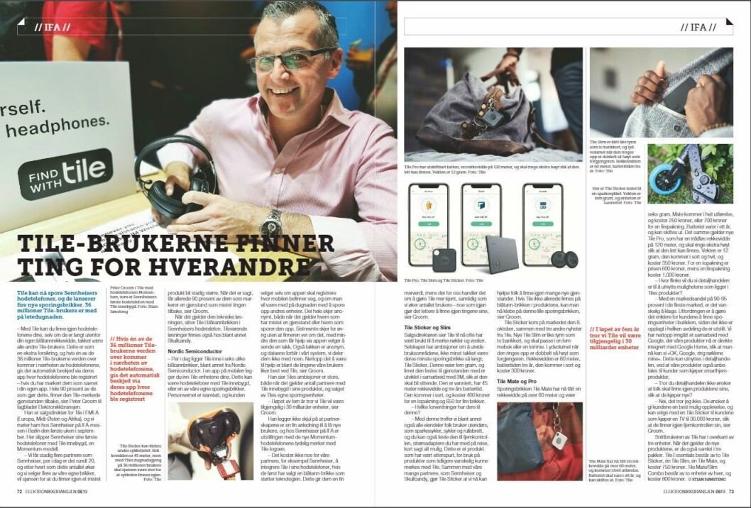 Artikkelen ble første gang publisert i papirutgaven av fagbladet Elektronikkbransjen nr. 6/2019, som ble distribuert 20. november. <a href="http://www.mypaper.se/html5/customer/248/12666/?page=72" target="_blank" rel="noopener">Her kan du lese artikkelen</a> og bla gjennom digitalutgaven av bladet. Du kan lese alle utgaver av bladet digitalt, fra og med nr. 1/1937, på <a href="https://www.elektronikkbransjen.no/historiskarkiv" target="_blank" rel="noopener">elektronikkbransjen.no/historiskarkiv</a>. Artikkelen ble første gang publisert i papirutgaven av fagbladet Elektronikkbransjen nr. 6/2019, som ble distribuert 20. november. <a href="http://www.mypaper.se/html5/customer/248/12666/?page=72" target="_blank" rel="noopener">Her kan du lese artikkelen</a> og bla gjennom digitalutgaven av bladet. Du kan lese alle utgaver av bladet digitalt, fra og med nr. 1/1937, på <a href="https://www.elektronikkbransjen.no/historiskarkiv" target="_blank" rel="noopener">elektronikkbransjen.no/historiskarkiv</a>.