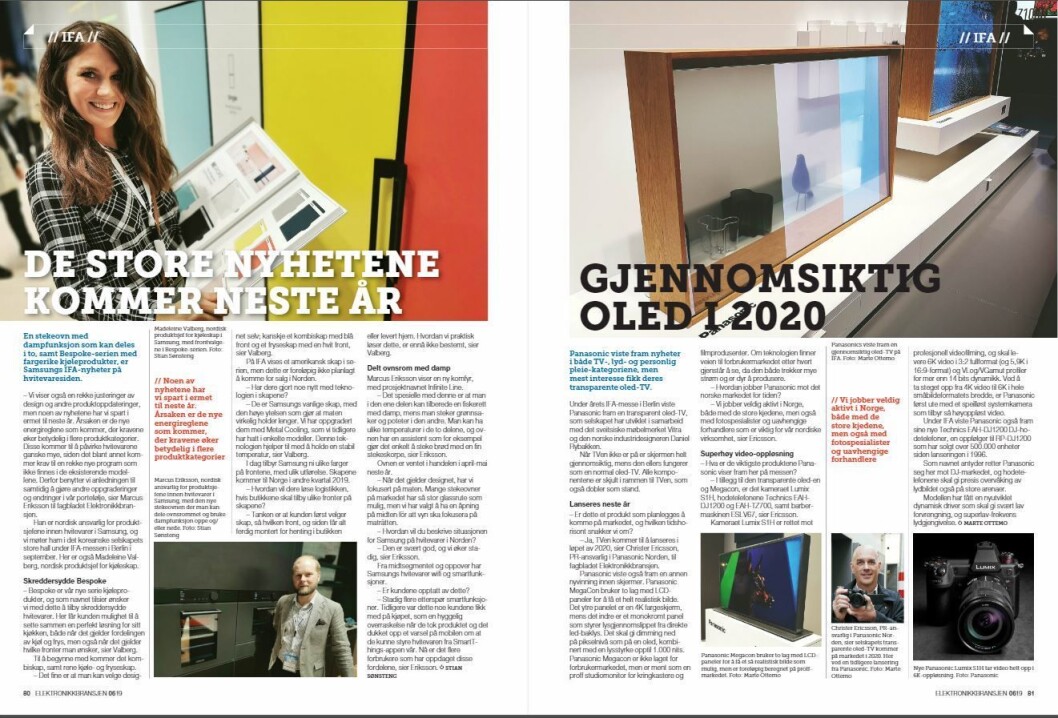 Artikkelen ble første gang publisert i papirutgaven av fagbladet Elektronikkbransjen nr. 6/2019, som ble distribuert 20. november. <a href="http://www.mypaper.se/html5/customer/248/12666/?page=80" target="_blank" rel="noopener">Her kan du lese artikkelen</a> og bla gjennom digitalutgaven av bladet. Du kan lese alle utgaver av bladet digitalt, fra og med nr. 1/1937, på <a href="https://www.elektronikkbransjen.no/historiskarkiv" target="_blank" rel="noopener">elektronikkbransjen.no/historiskarkiv</a>. Artikkelen ble første gang publisert i papirutgaven av fagbladet Elektronikkbransjen nr. 6/2019, som ble distribuert 20. november. <a href="http://www.mypaper.se/html5/customer/248/12666/?page=80" target="_blank" rel="noopener">Her kan du lese artikkelen</a> og bla gjennom digitalutgaven av bladet. Du kan lese alle utgaver av bladet digitalt, fra og med nr. 1/1937, på <a href="https://www.elektronikkbransjen.no/historiskarkiv" target="_blank" rel="noopener">elektronikkbransjen.no/historiskarkiv</a>.