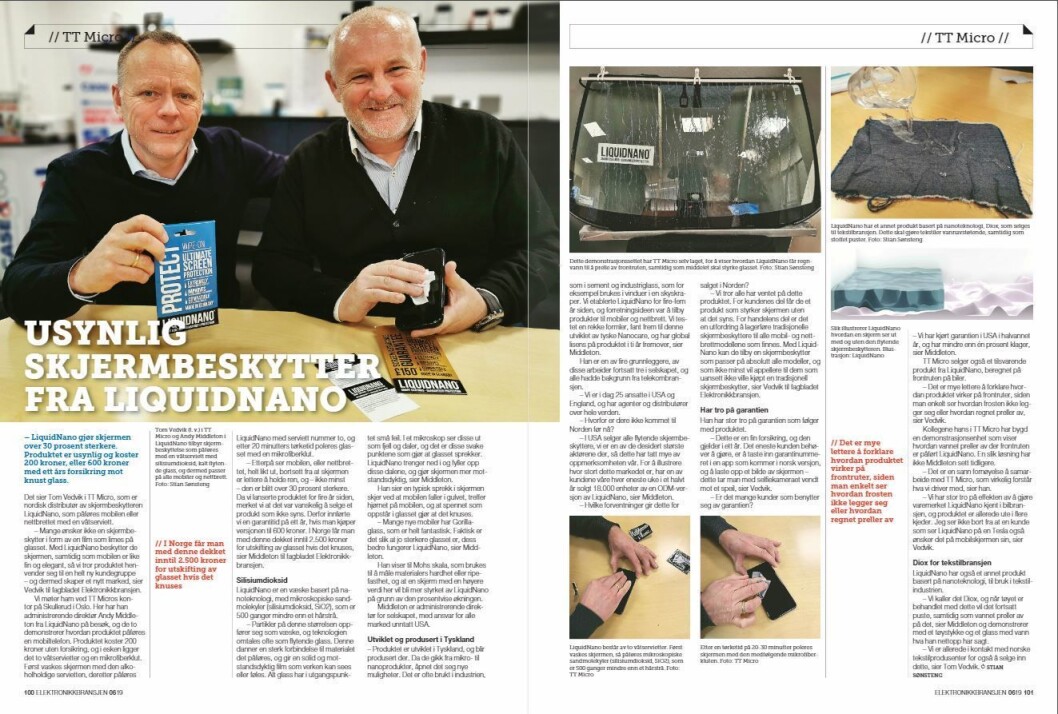 Artikkelen ble første gang publisert i papirutgaven av fagbladet Elektronikkbransjen nr. 6/2019, som ble distribuert 20. november. <a href="http://www.mypaper.se/html5/customer/248/12666/?page=100" target="_blank" rel="noopener">Her kan du lese artikkelen</a> og bla gjennom digitalutgaven av bladet. Du kan lese alle utgaver av bladet digitalt, fra og med nr. 1/1937, på <a href="https://www.elektronikkbransjen.no/historiskarkiv" target="_blank" rel="noopener">elektronikkbransjen.no/historiskarkiv</a>. Artikkelen ble første gang publisert i papirutgaven av fagbladet Elektronikkbransjen nr. 6/2019, som ble distribuert 20. november. <a href="http://www.mypaper.se/html5/customer/248/12666/?page=100" target="_blank" rel="noopener">Her kan du lese artikkelen</a> og bla gjennom digitalutgaven av bladet. Du kan lese alle utgaver av bladet digitalt, fra og med nr. 1/1937, på <a href="https://www.elektronikkbransjen.no/historiskarkiv" target="_blank" rel="noopener">elektronikkbransjen.no/historiskarkiv</a>.