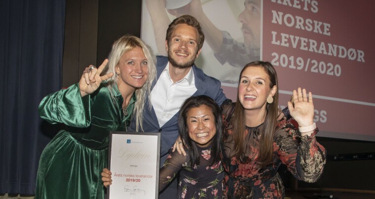 ÅRETS NORSKE LEVERANDØR: AIRTHINGS