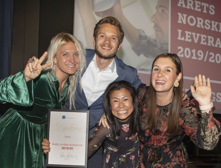 ÅRETS NORSKE LEVERANDØR: AIRTHINGS