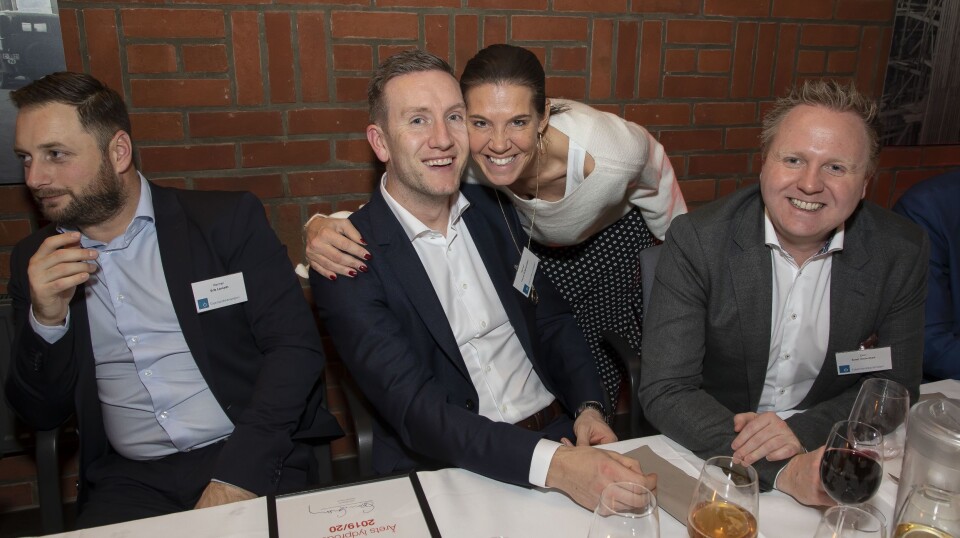 Fra venstre Trond Gulbrandsen (Harman), Guri Brennhovd (Wilfa) og Knut Grimstad (Elon). Foto: Tore Skaar