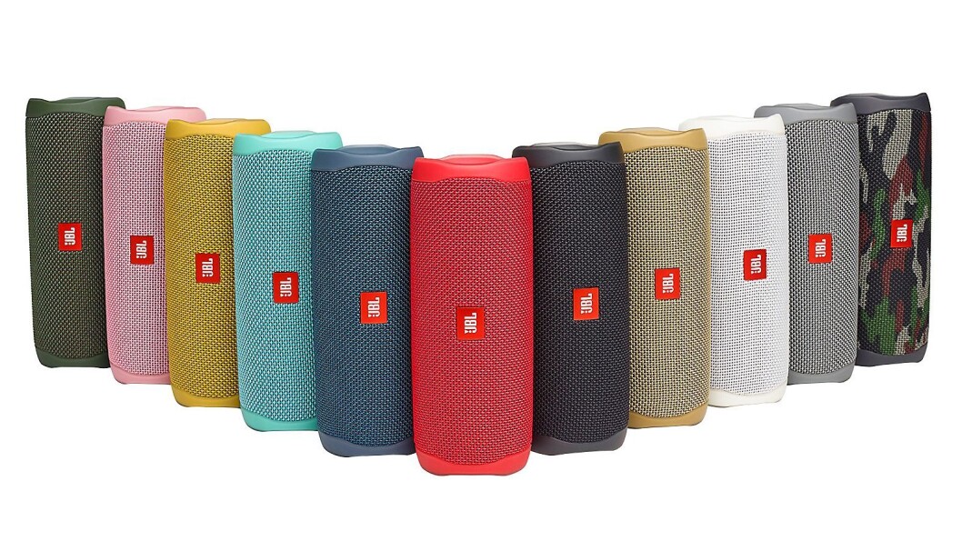 JBL Flip 5 er kåret til Årets lydprodukt 2019/20. Foto: JBL JBL Flip 5 er kåret til Årets lydprodukt 2019/20. Foto: JBL