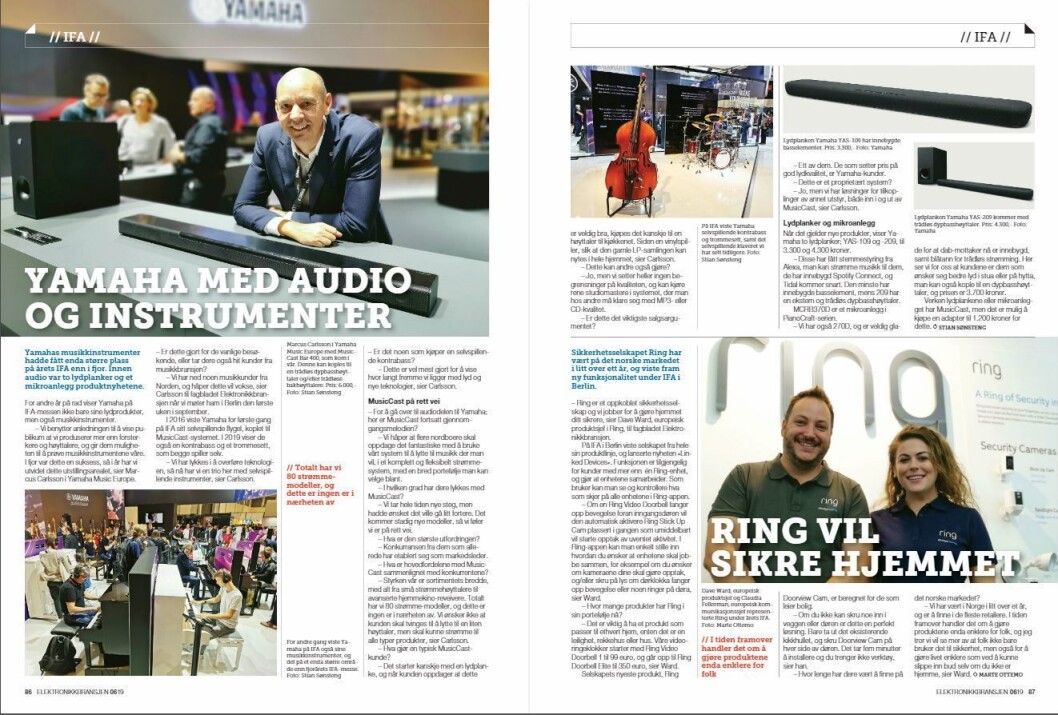 Artikkelen ble første gang publisert i papirutgaven av fagbladet Elektronikkbransjen nr. 6/2019, som ble distribuert 20. november. <a href="http://www.mypaper.se/html5/customer/248/12666/?page=86" target="_blank" rel="noopener">Her kan du lese artikkelen</a> og bla gjennom digitalutgaven av bladet. Du kan lese alle utgaver av bladet digitalt, fra og med nr. 1/1937, på <a href="https://www.elektronikkbransjen.no/historiskarkiv" target="_blank" rel="noopener">elektronikkbransjen.no/historiskarkiv</a>. Artikkelen ble første gang publisert i papirutgaven av fagbladet Elektronikkbransjen nr. 6/2019, som ble distribuert 20. november. <a href="http://www.mypaper.se/html5/customer/248/12666/?page=86" target="_blank" rel="noopener">Her kan du lese artikkelen</a> og bla gjennom digitalutgaven av bladet. Du kan lese alle utgaver av bladet digitalt, fra og med nr. 1/1937, på <a href="https://www.elektronikkbransjen.no/historiskarkiv" target="_blank" rel="noopener">elektronikkbransjen.no/historiskarkiv</a>.