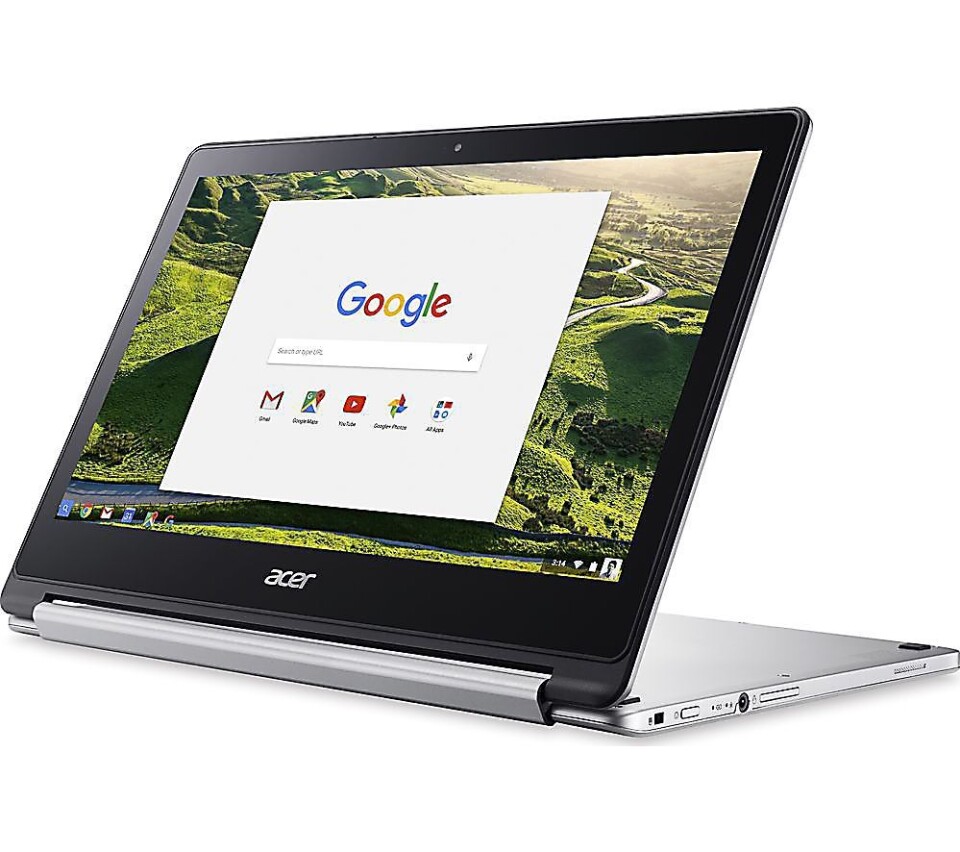 Acer og Peter Kaic har tro på Chromebook-markedet, her er selskapets r13-modell. Foto: Acer.