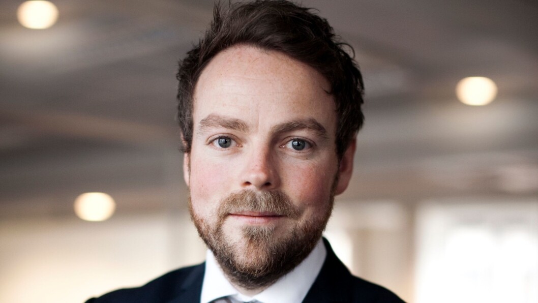 Næringsminister Torbjørn Røe Isaksen sier Doga-merket viser hvordan design bidrar til verdiskapning. Foto: Regjeringen. Næringsminister Torbjørn Røe Isaksen sier Doga-merket viser hvordan design bidrar til verdiskapning. Foto: Regjeringen.